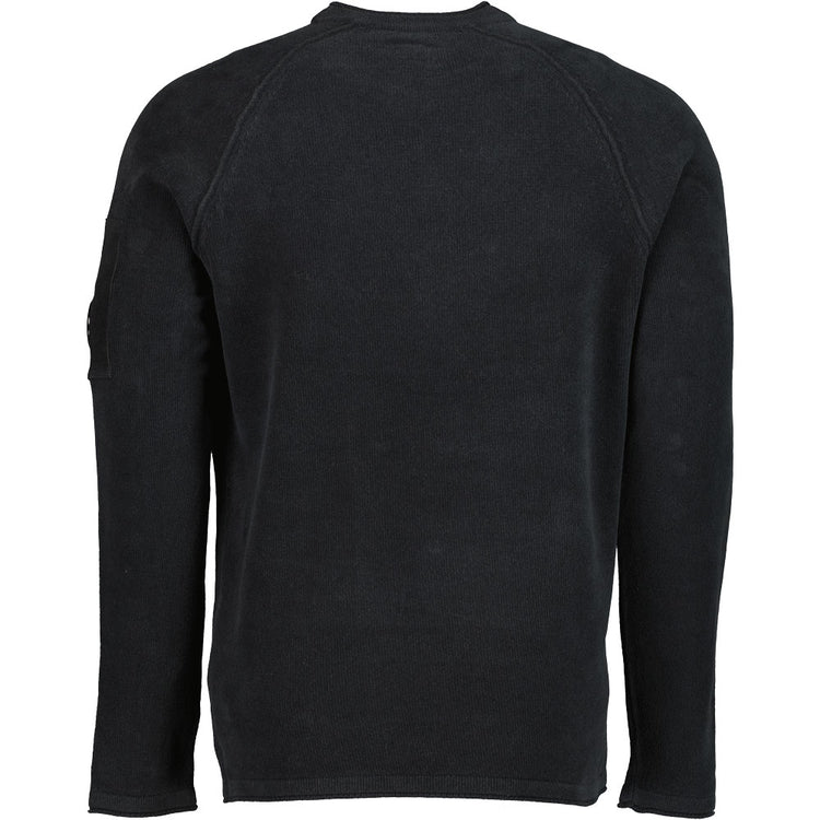 C.P. Company Chenille Crewneck Lens Knit - Casual Basement