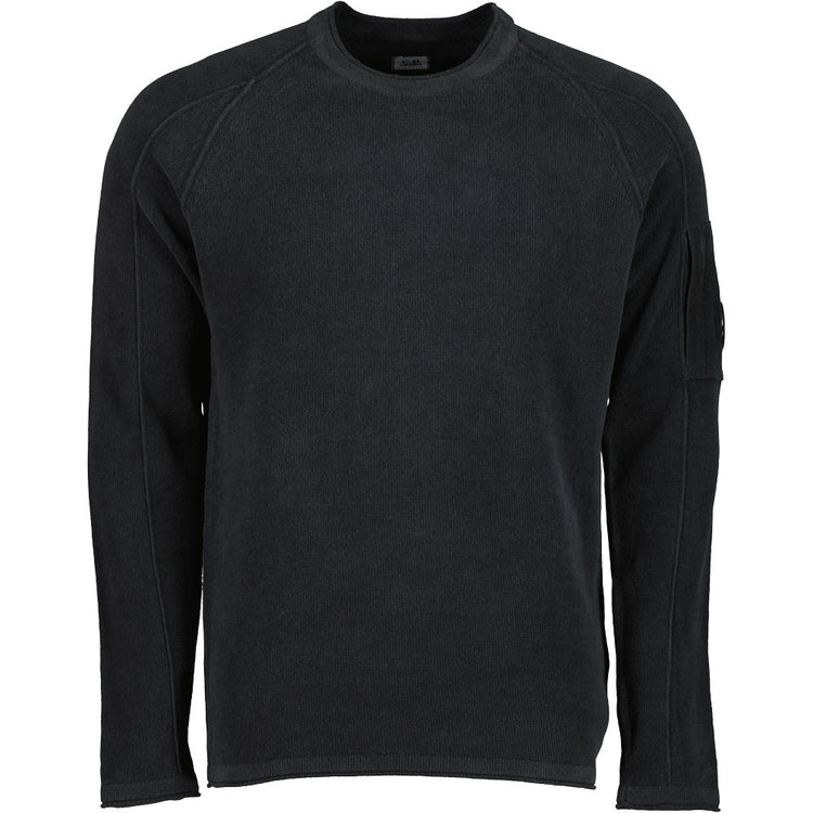 C.P. Company Chenille Crewneck Lens Knit - Casual Basement
