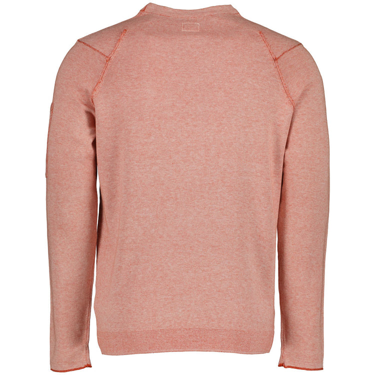 C.P. Company Double Face Vanisé Crewneck Lens Knit - Casual Basement