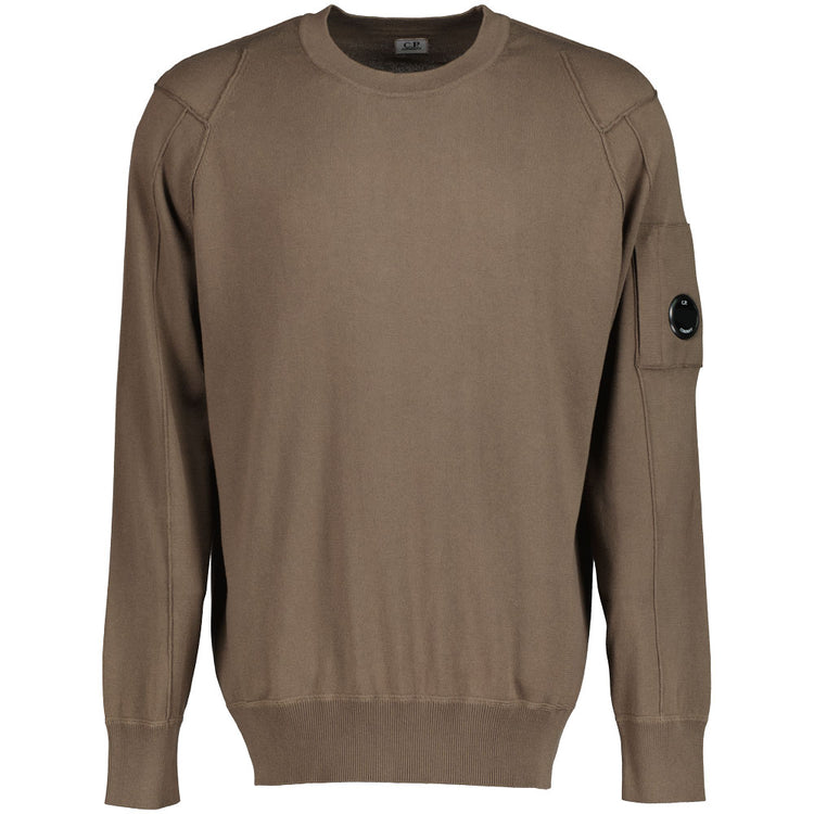 C.P. Crewneck Sea Island Lens Knitted Sweatshirt - Casual Basement