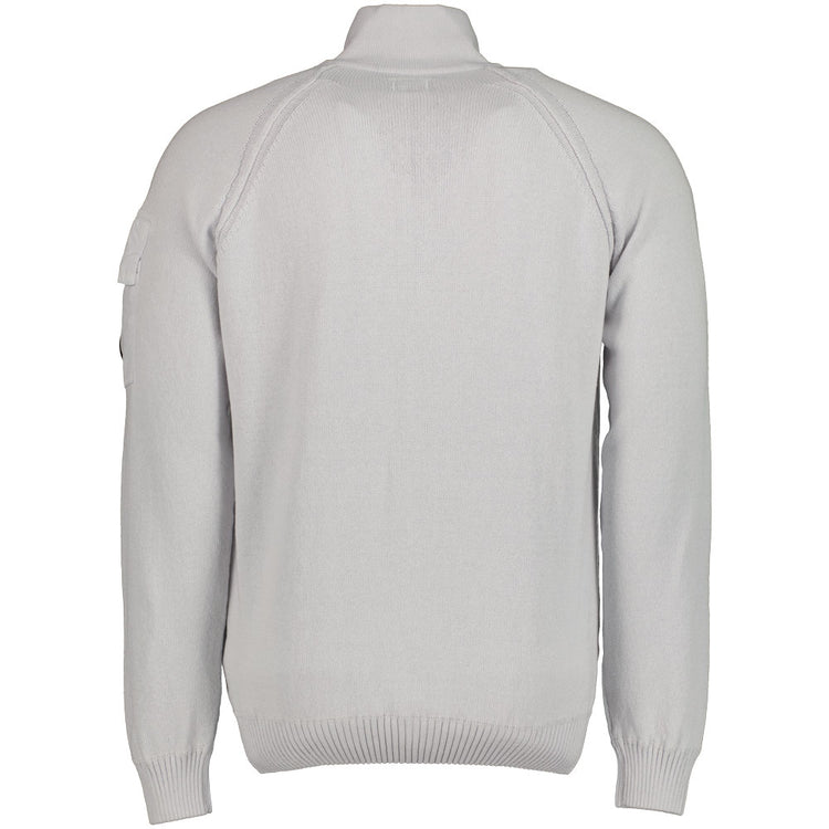 C.P. Zip-Up Mixed Lens Cardigan - Casual Basement