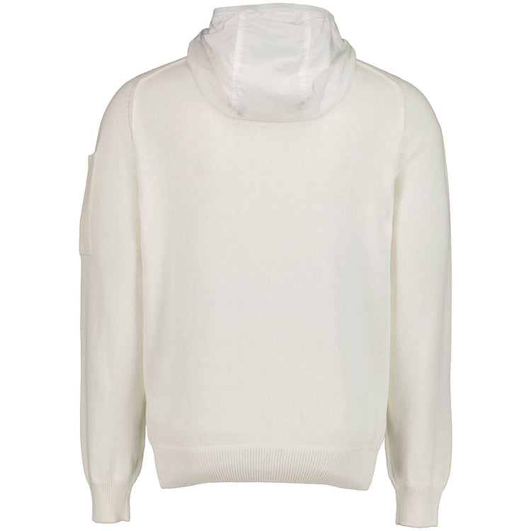 C.P. Mixed Hooded Lens Cardigan - Casual Basement