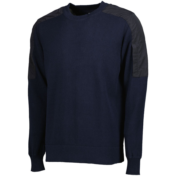 C.P. Mixed Crewneck Knit - Casual Basement