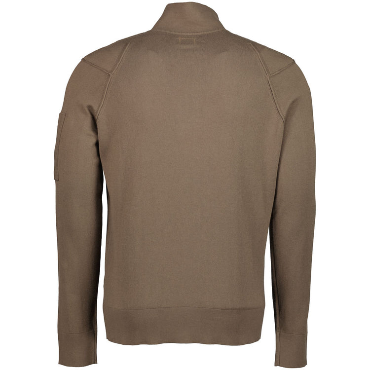C.P. Zip Cardigan Lens Knit - Casual Basement