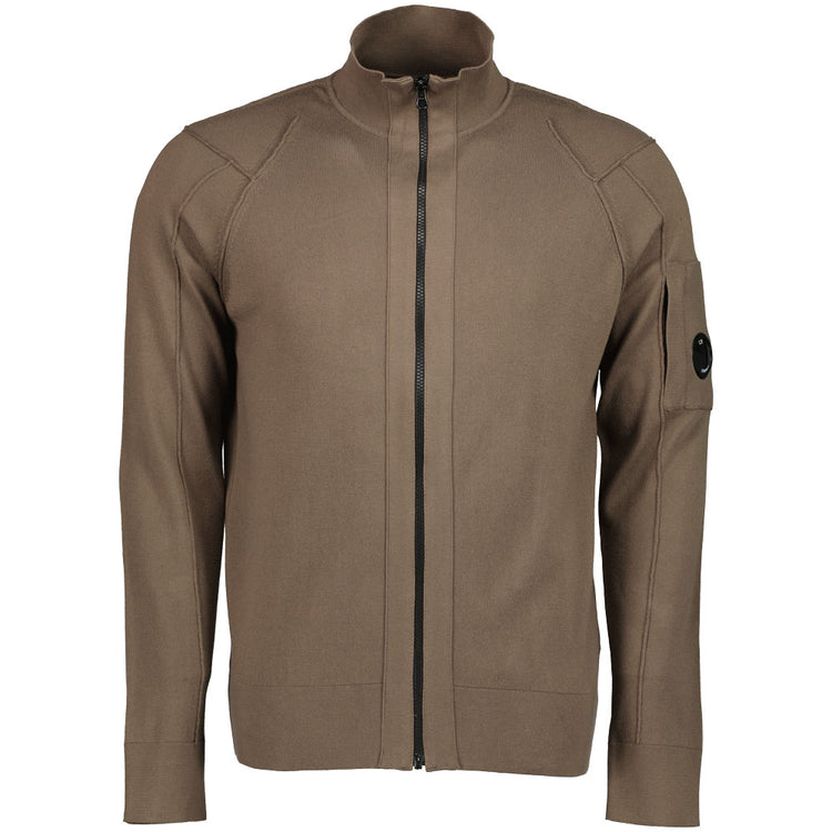 C.P. Zip Cardigan Lens Knit - Casual Basement