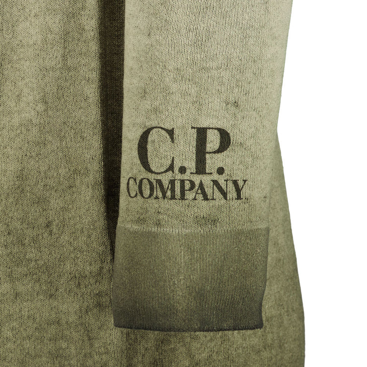 C.P. Company Cotton Bouclé Crewneck Sweatshirt - Casual Basement