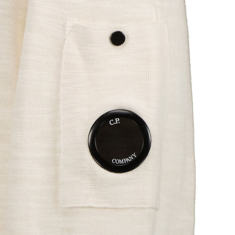 C.P. Zip-Up Hooded Lens Knit - Casual Basement