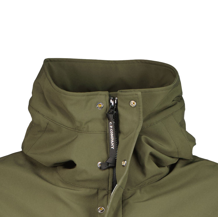 C.P. Soft Shell Long Hooded Parka - Casual Basement