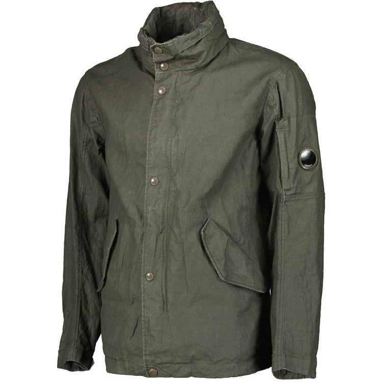 C.P. Plated Linen Lens Jacket - Casual Basement