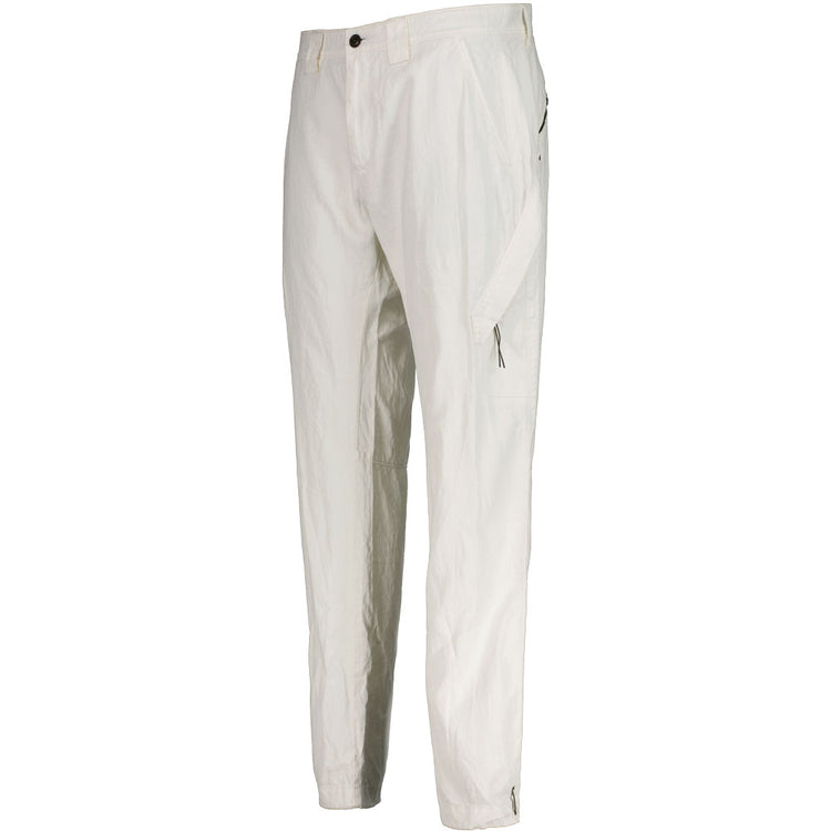 C.P. Plated Linen Cargo Pants - Casual Basement
