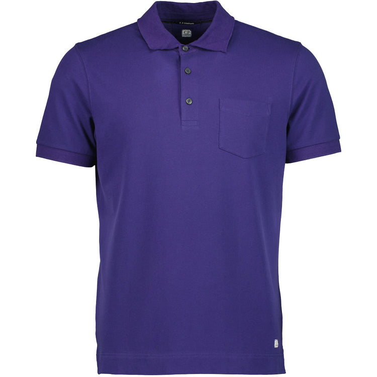 C.P. Stretch Piquet Pocket Polo Shirt - Casual Basement