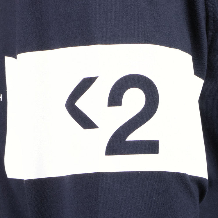 C.P. Text Print Long Sleeve T-Shirt - Casual Basement