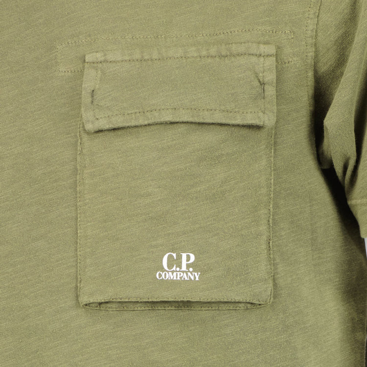 C.P. Company Malfile Pocket Logo T-Shirt - Casual Basement