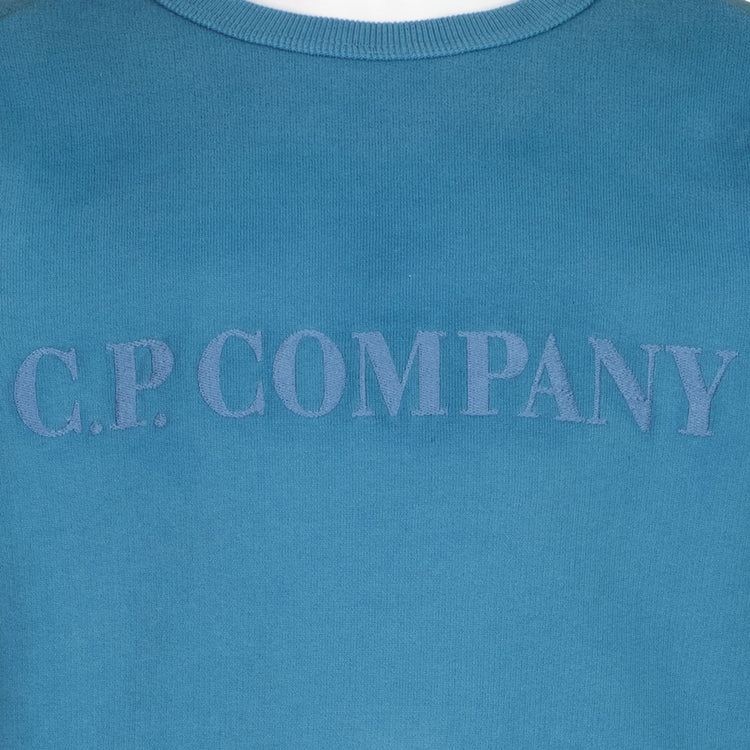 C.P. Junior Embroidered Logo Sweatshirt - Casual Basement