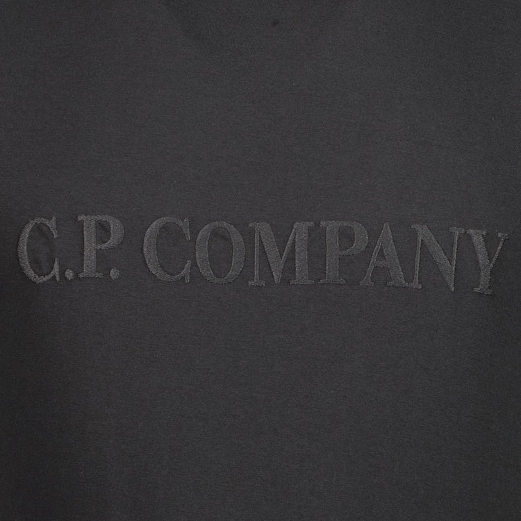 C.P. Junior Embroidered Logo T-Shirt - Casual Basement