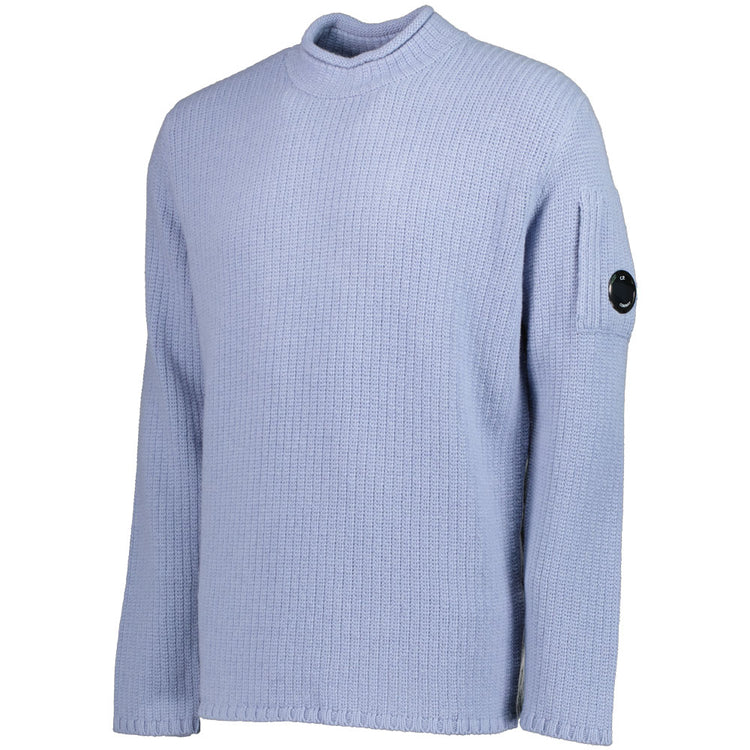 C.P. Lambswool Crewneck Lens Knit - Casual Basement