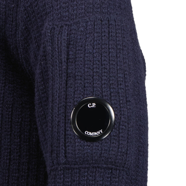 C.P. Lambswool Crewneck Lens Knit - Casual Basement