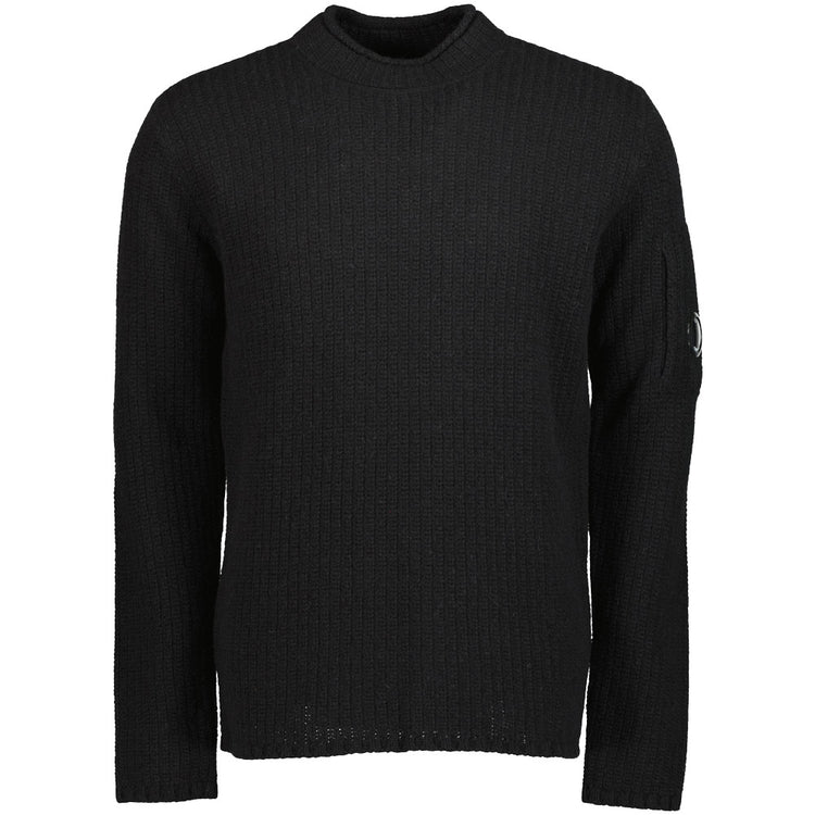 C.P. Lambswool Crewneck Lens Knit - Casual Basement