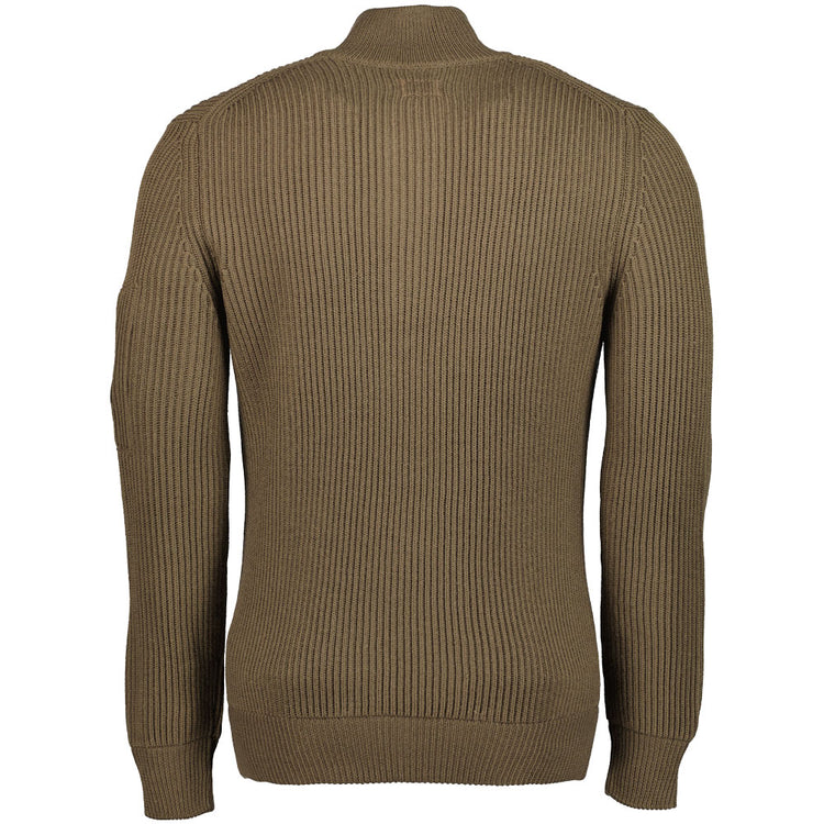 C.P. Merino Wool Polo Collar Lens Knit - Casual Basement