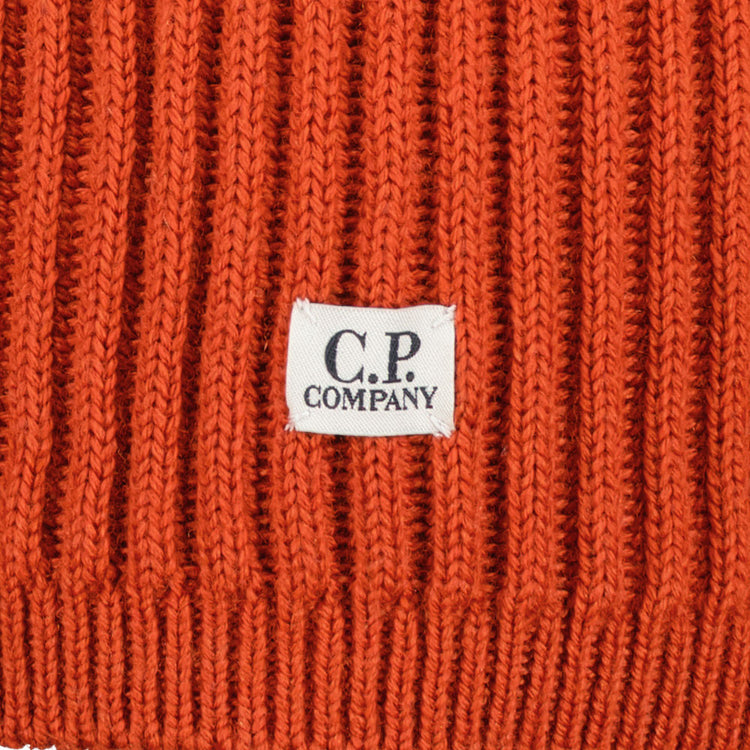 C.P. Merino Wool Ribbed Crew Neck Knit - Casual Basement