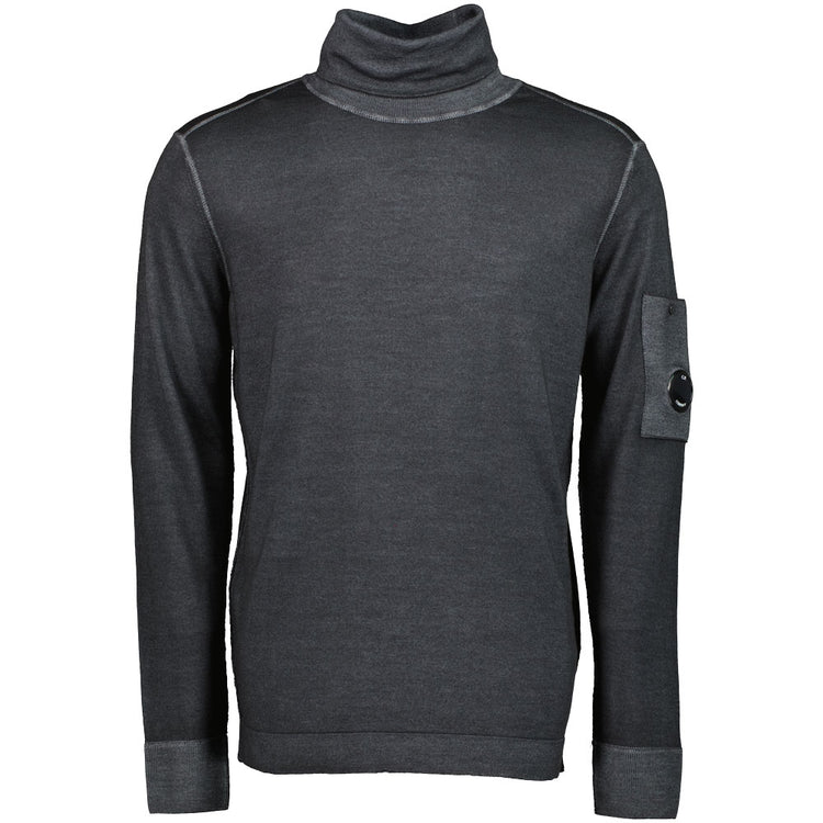 C.P. Turtle Neck Lens Merino Knit - Casual Basement