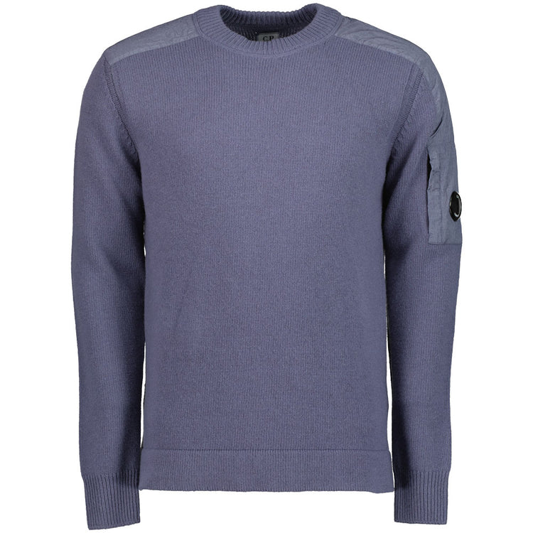 C.P. Mixed Crewneck Lens Knit - Casual Basement