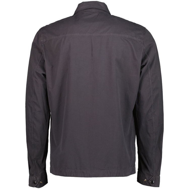 C.P. Gabardine Zip Up Overshirt - Casual Basement