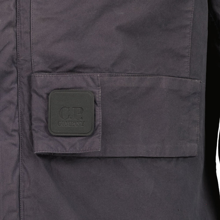 C.P. Gabardine Zip Up Overshirt - Casual Basement