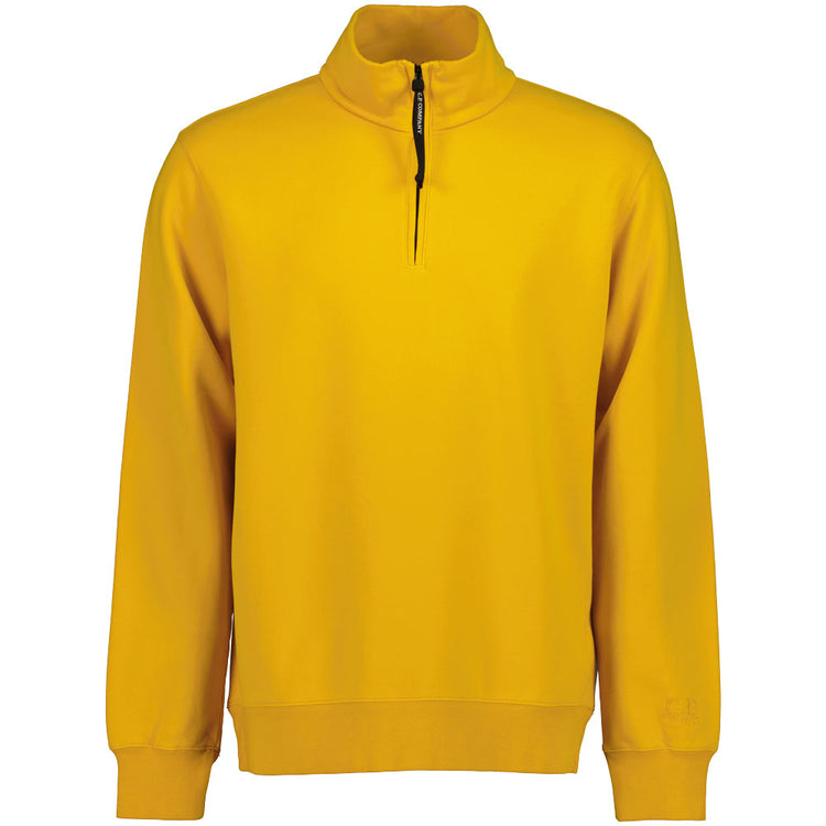 C.P. Quarter Zip Polo Collar Sweatshirt - Casual Basement