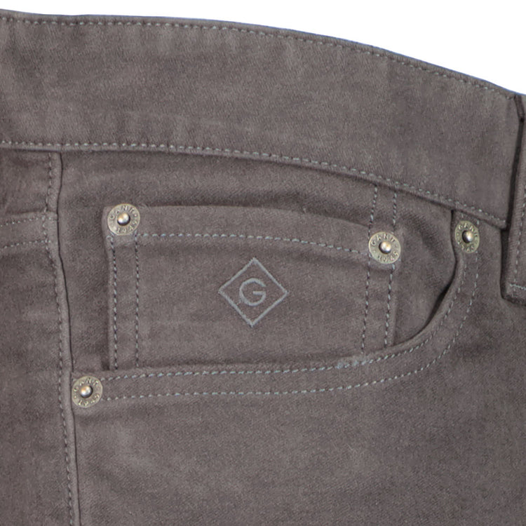 GANT Slim Fit Moleskin Jeans - Casual Basement