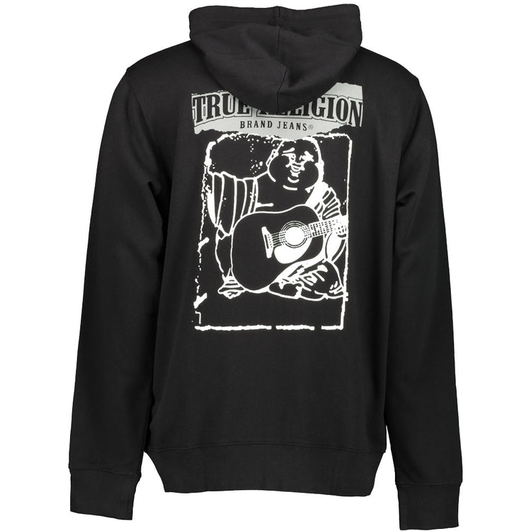 True Religion Buddha Ripped Zip Hoodie - Casual Basement