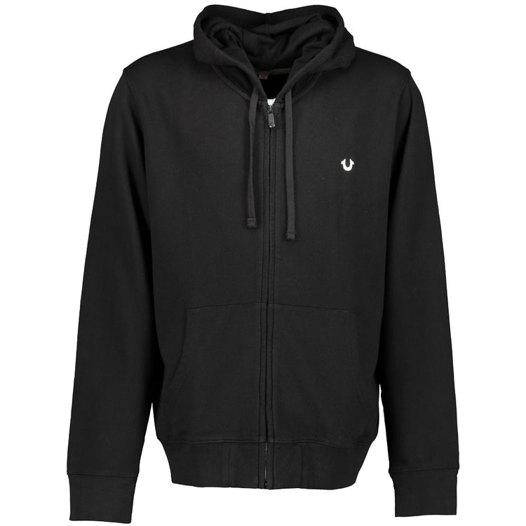 True Religion Buddha Ripped Zip Hoodie - Casual Basement