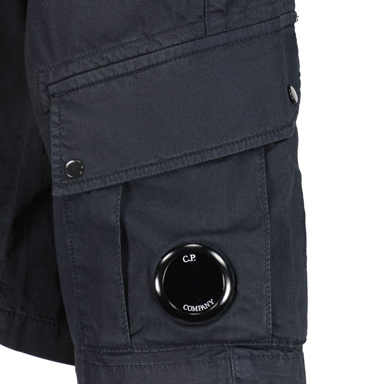 C.P. Junior Stretch Gabardine Lens Cargo Shorts - Casual Basement