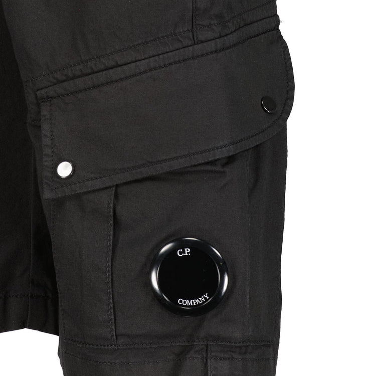C.P. Junior Stretch Gabardine Lens Cargo Shorts - Casual Basement