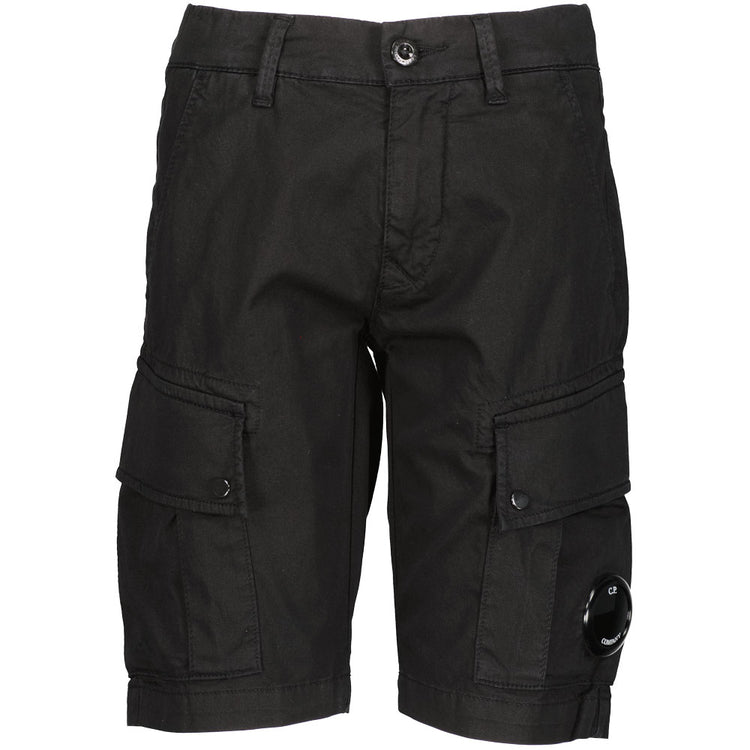C.P. Junior Stretch Gabardine Lens Cargo Shorts - Casual Basement