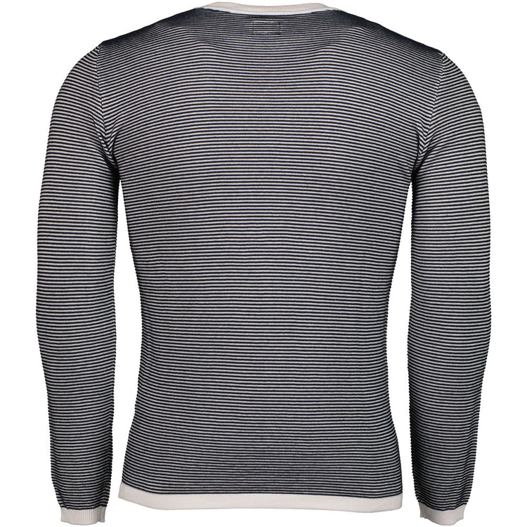 C.P. Junior Striped Logo Knit - Casual Basement