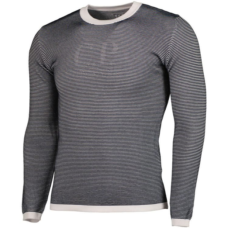 C.P. Junior Striped Logo Knit - Casual Basement