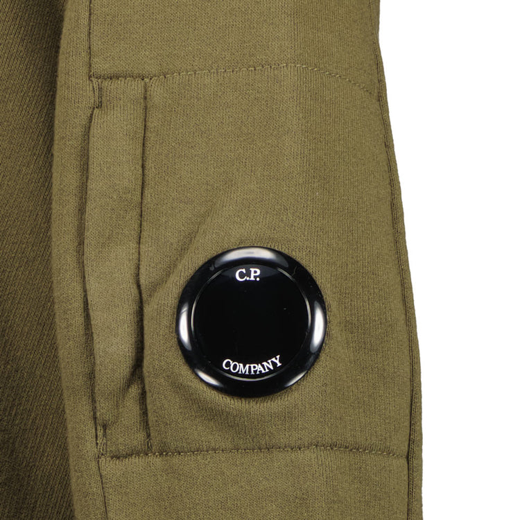 C.P. Junior Hem Logo Lens Hoodie - Casual Basement