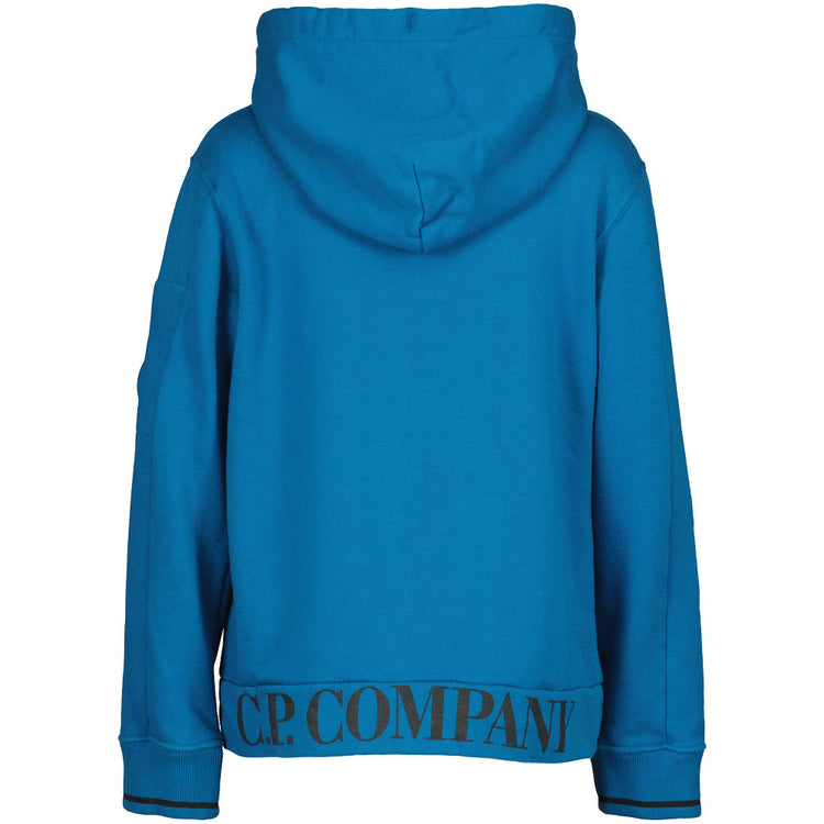 C.P. Junior Hem Logo Lens Hoodie - Casual Basement