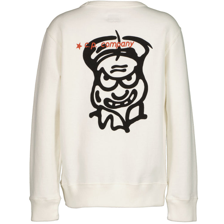 C.P. Junior Comics And Cars Logo Sweatshirt - Casual Basement