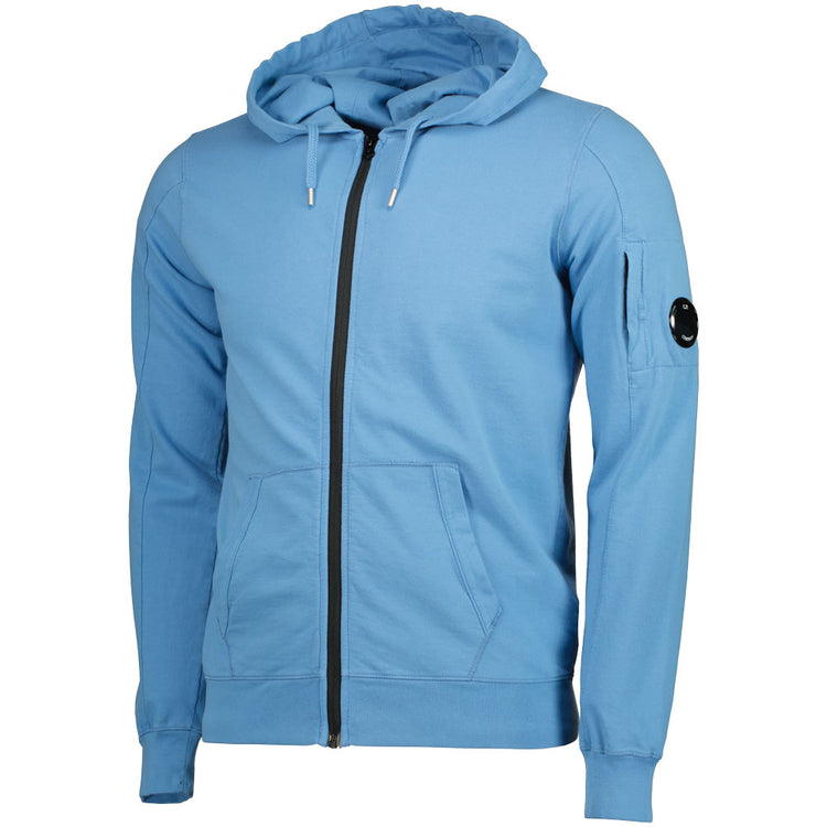 Junior Light Fleece Zip Lens Hoodie - Casual Basement