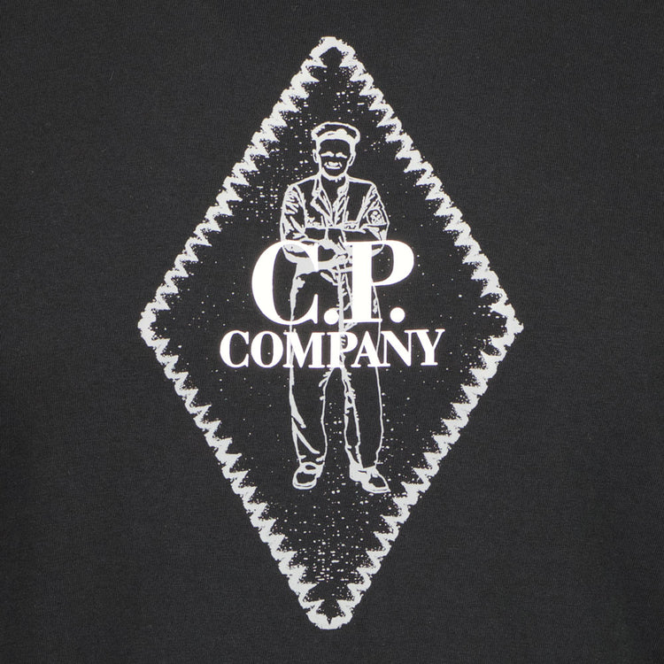C.P. Junior Diamond Sailor Logo T-Shirt - Casual Basement