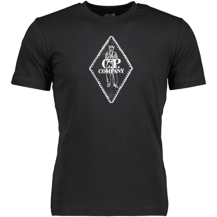 C.P. Junior Diamond Sailor Logo T-Shirt - Casual Basement
