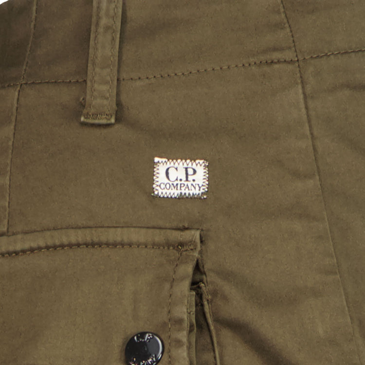 C.P. Satin Stretch Lens Bermuda Shorts - Casual Basement