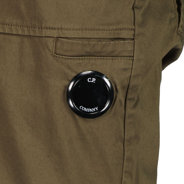 C.P. Satin Stretch Lens Bermuda Shorts - Casual Basement