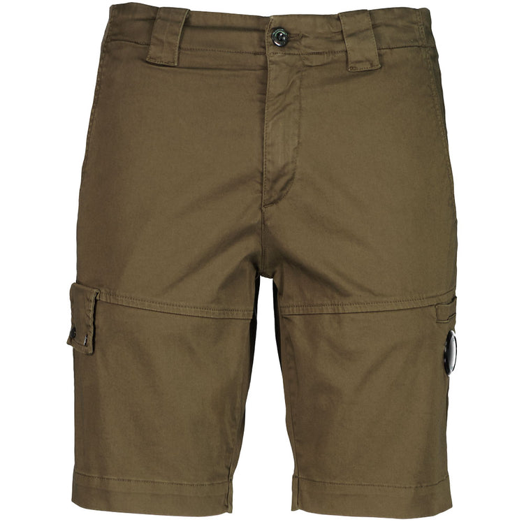 C.P. Satin Stretch Lens Bermuda Shorts - Casual Basement
