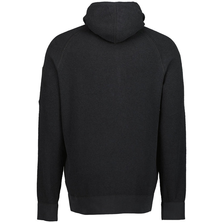 C.P. Cotton Crepe Bouclé Hooded Lens Knit - Casual Basement