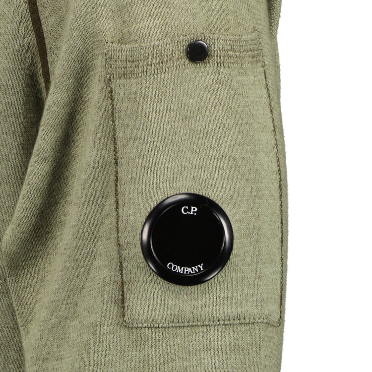 C.P. Double Face Vanisé Crewneck Lens Knit - Casual Basement
