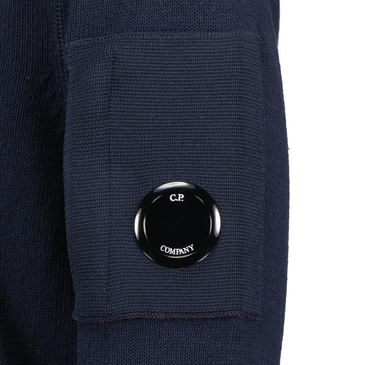 C.P. Zip-Up Mixed Lens Cardigan - Casual Basement