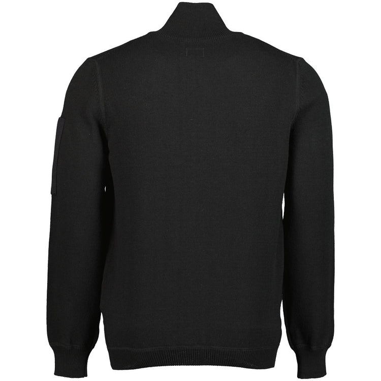 C.P. Zip-Up Mixed Lens Cardigan - Casual Basement